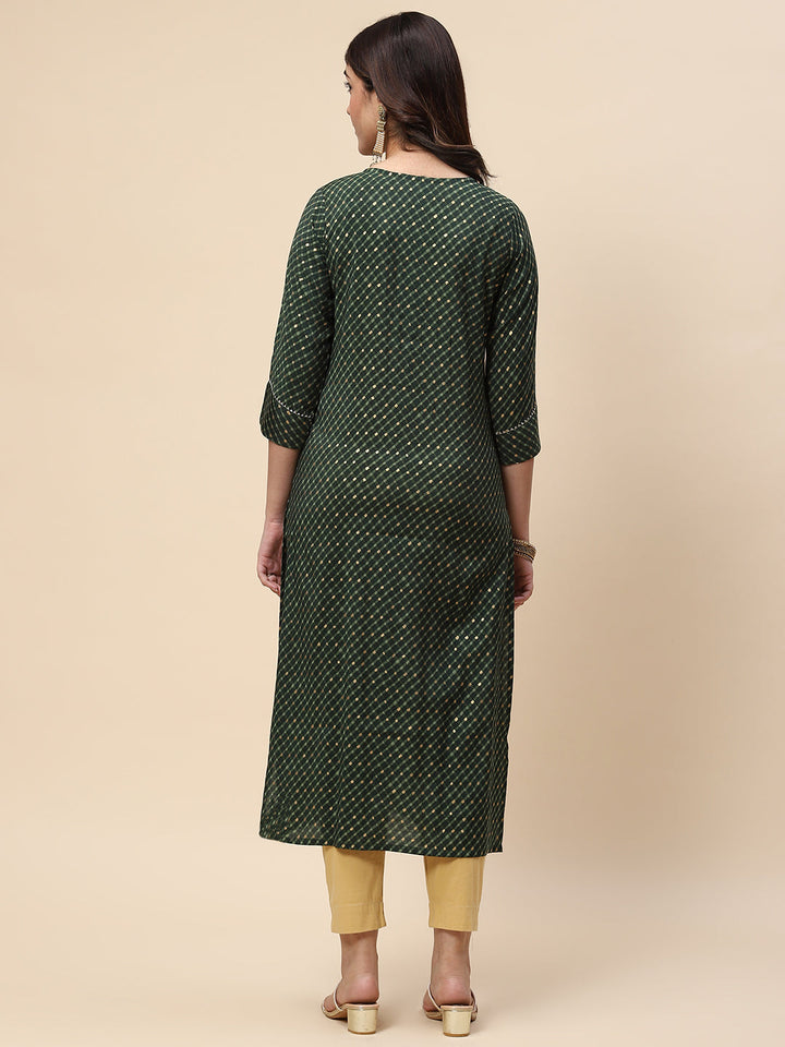 Printed Cotton Kurta