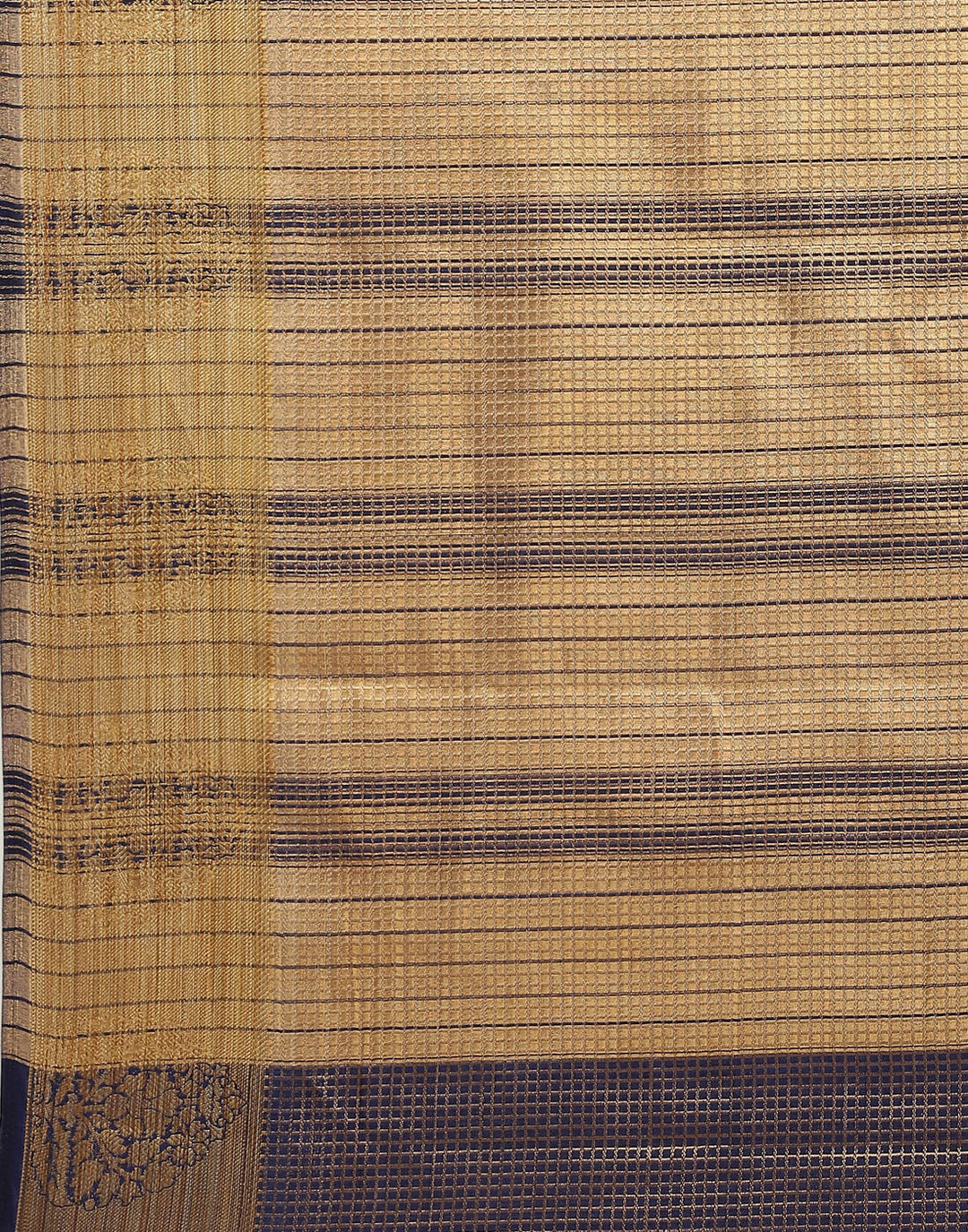 Jacquard Zari Border Art Handloom Woven Saree