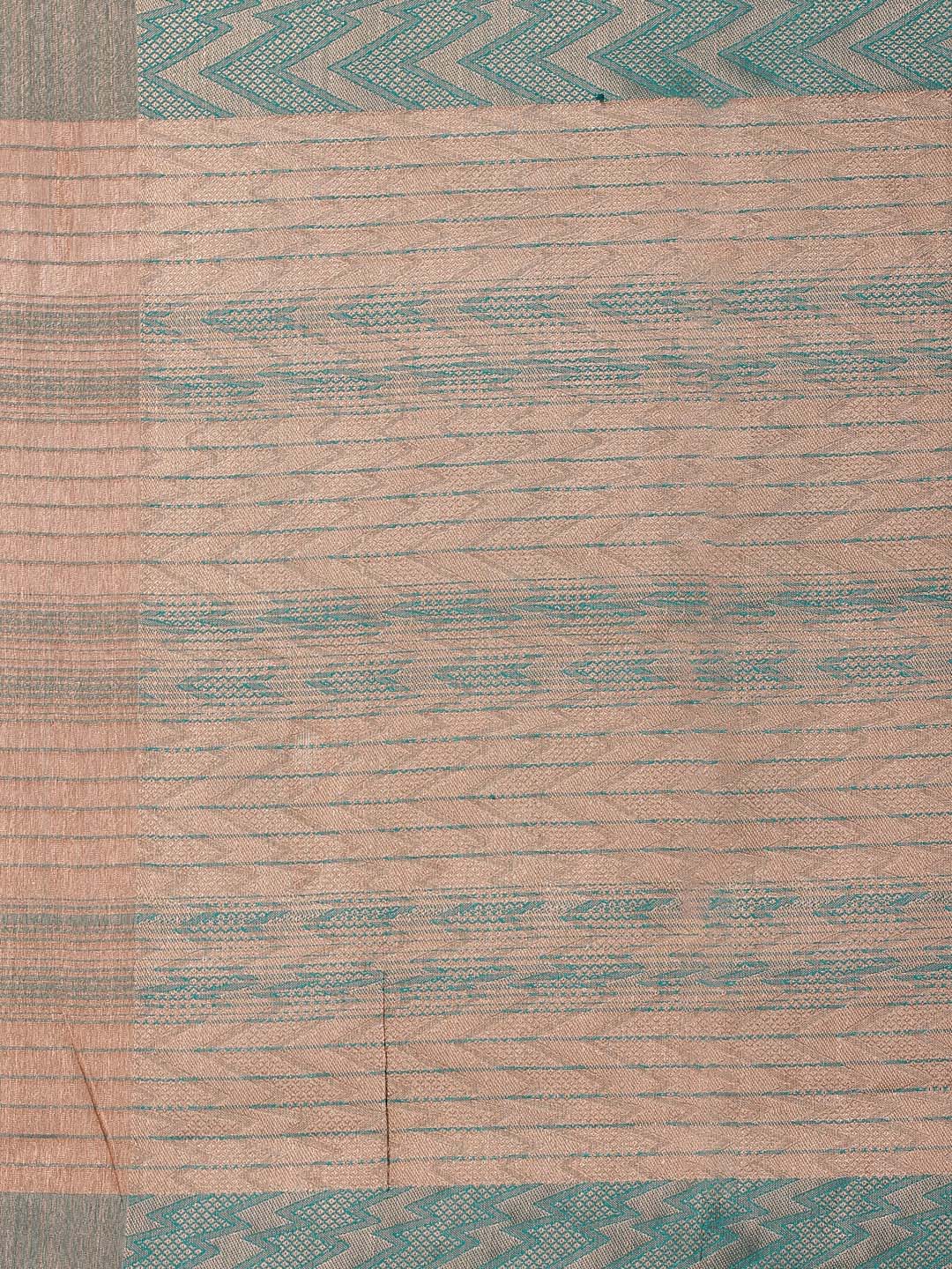 Brocade Zari Jaal Handloom Woven Saree