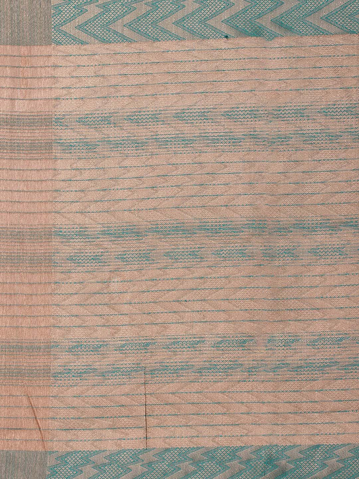 Brocade Zari Jaal Handloom Woven Saree