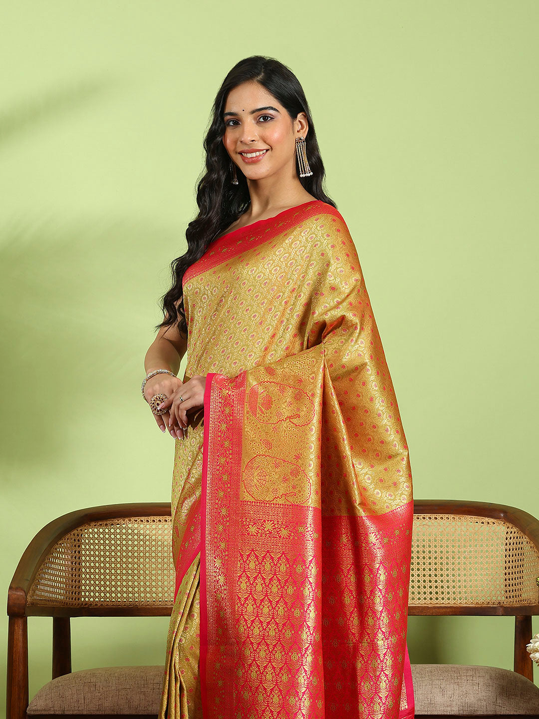 Woven Design Art Silk Saree