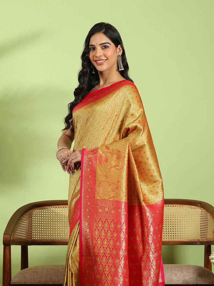 Woven Design Art Silk Saree