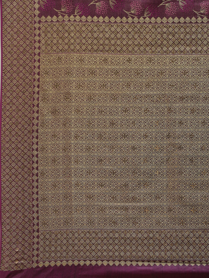 Stone Embroidered Banarasi Saree