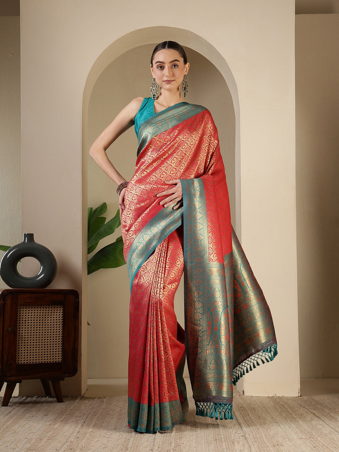 Woven Design Banarasi Saree