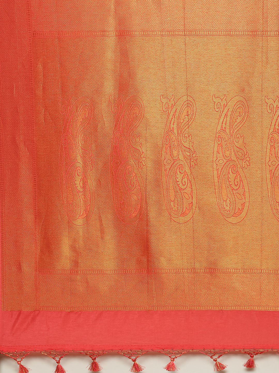 Brocade Zari Jaal Art Handloom Woven Saree