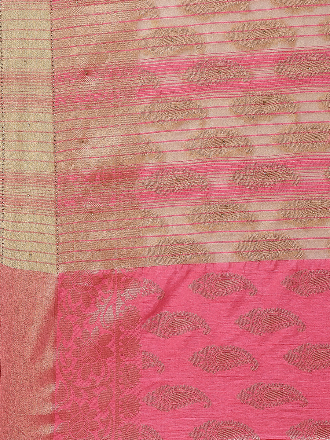 Zari Work Woven Art Handloom Saree