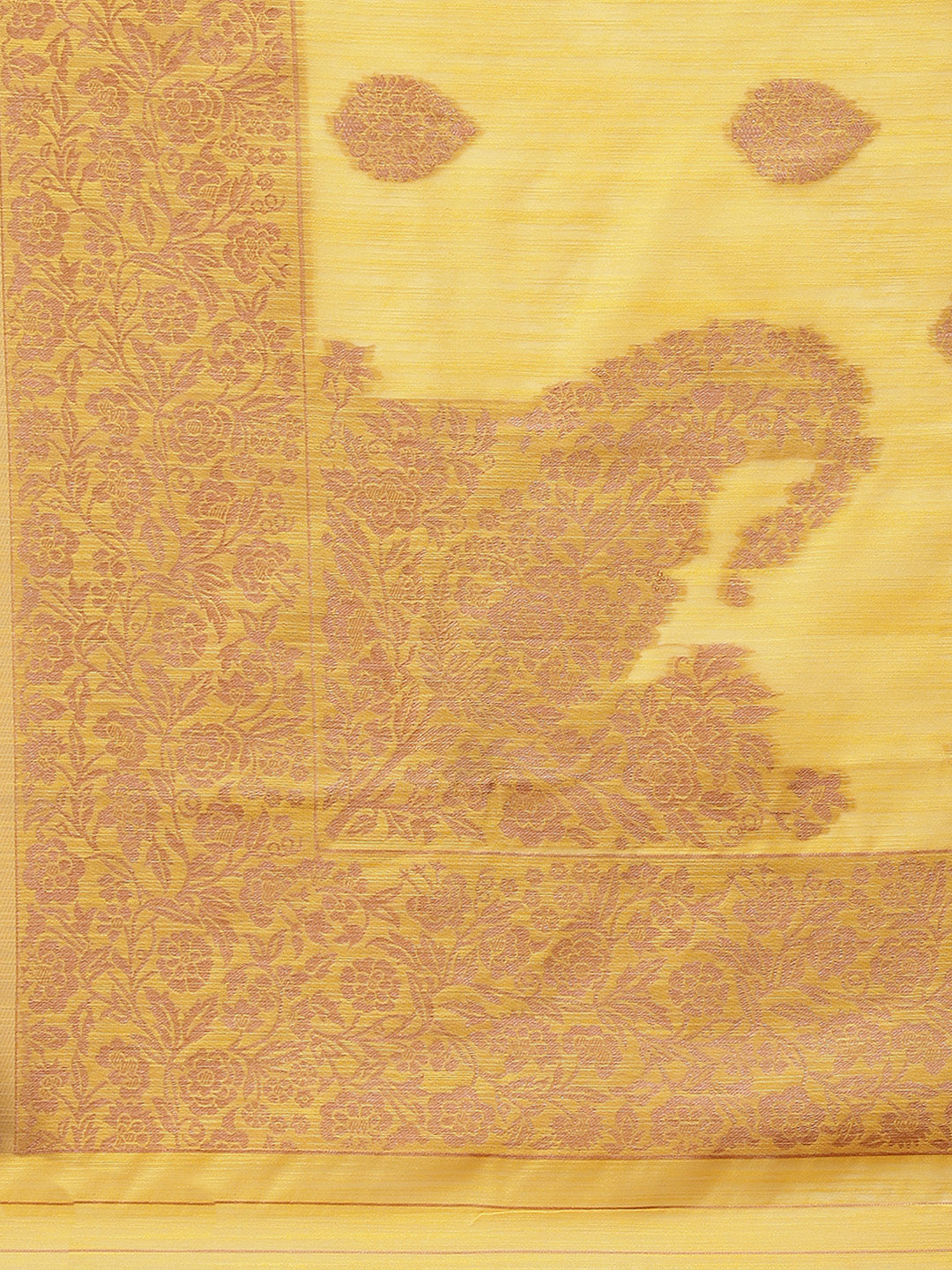 Zari Booti Woven Cotton Saree