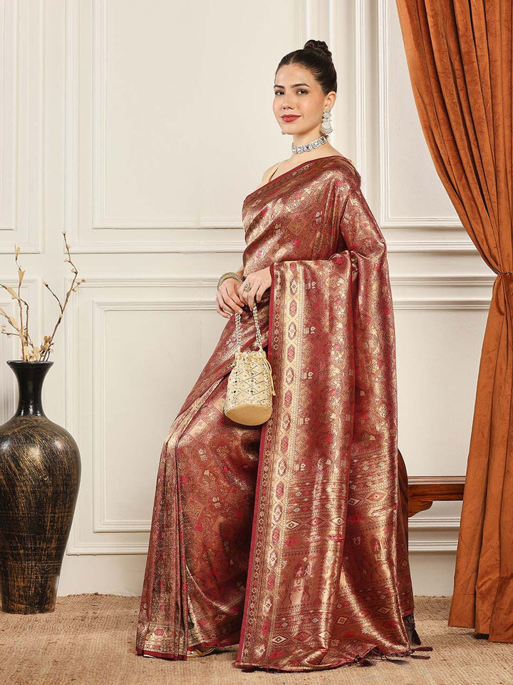 Woven Design Art Silk Saree