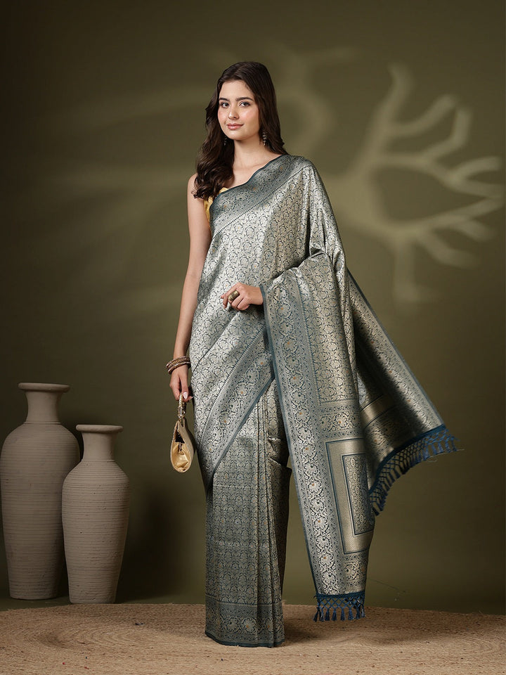 Woven Design Art Silk Saree