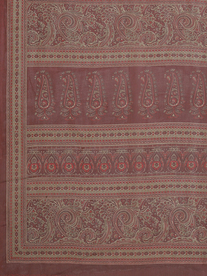 Digital Printed Georgette Saree
