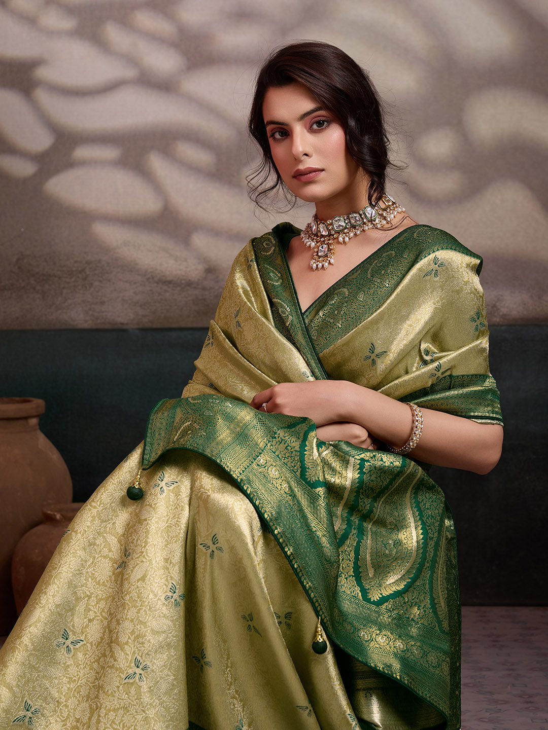 Woven Design Art Silk Saree