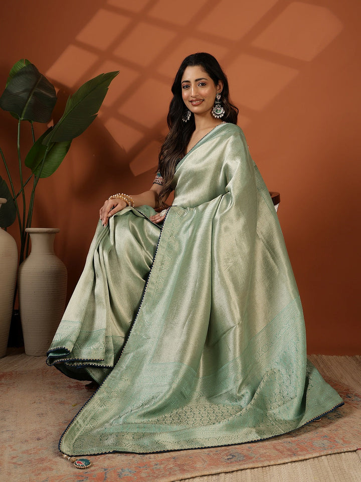 Embroidered Banarasi Saree