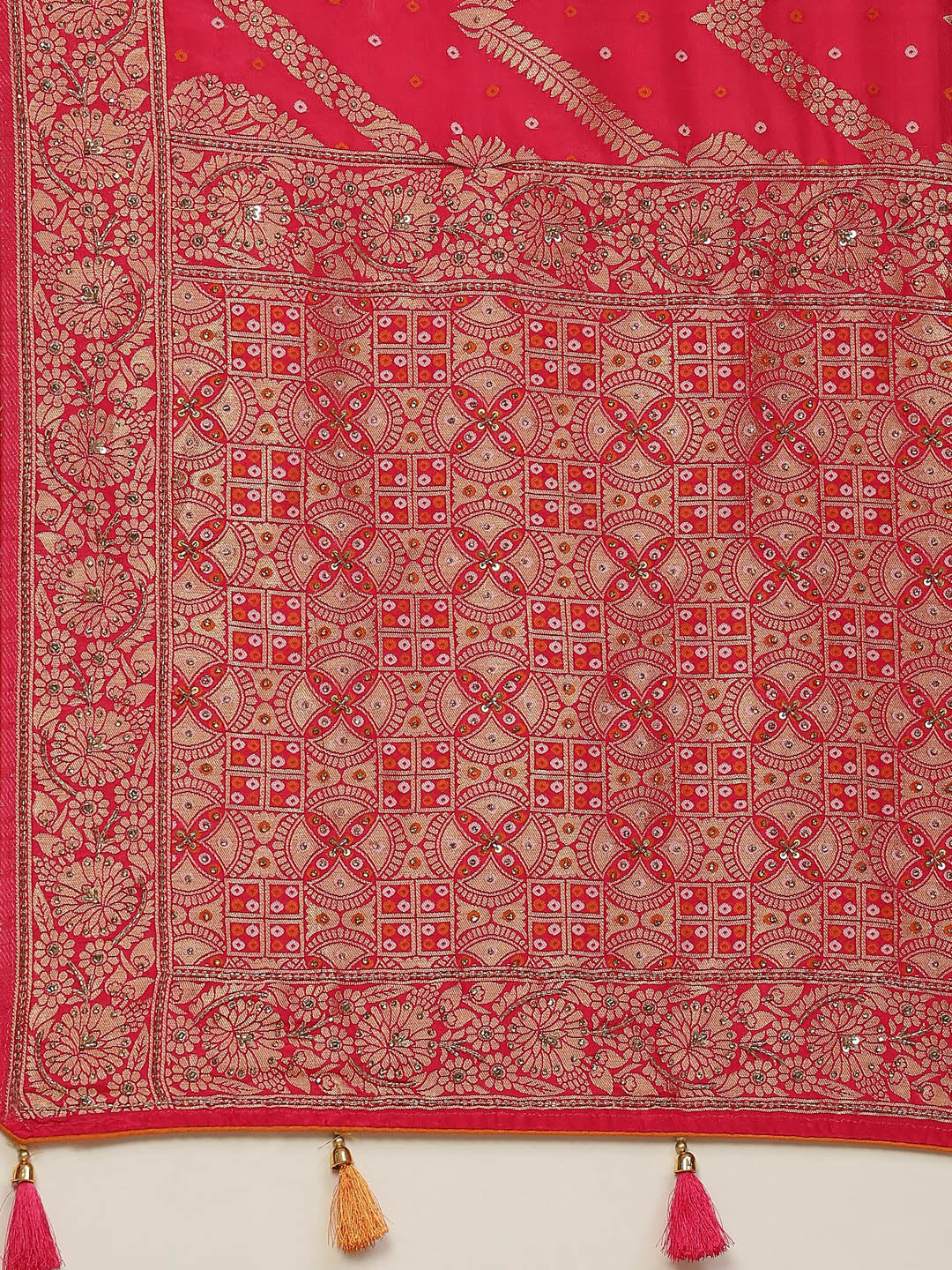 Stone Embroidered Banarasi Saree