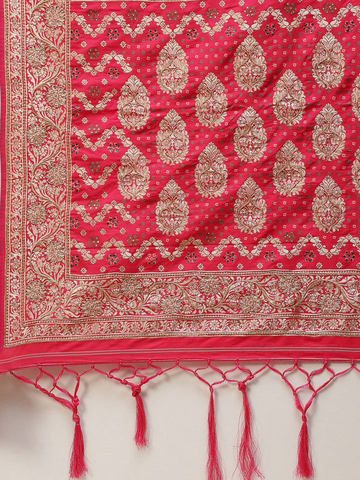 Stone Embroidered Banarasi Saree