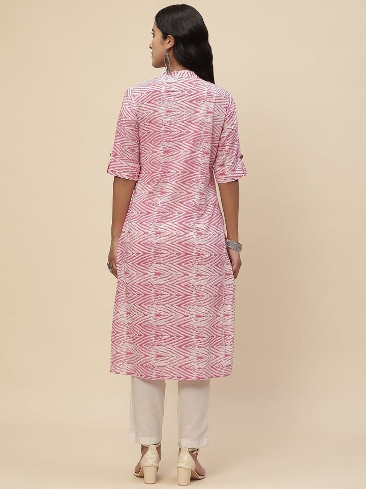 Printed Cotton Kurta