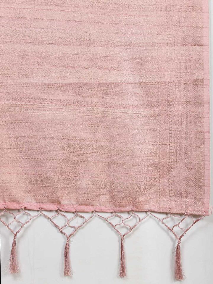 Digital Printed Tussar Saree