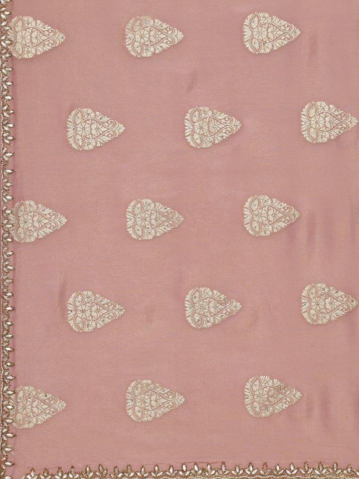 Woven Embroidered Banarasi Saree