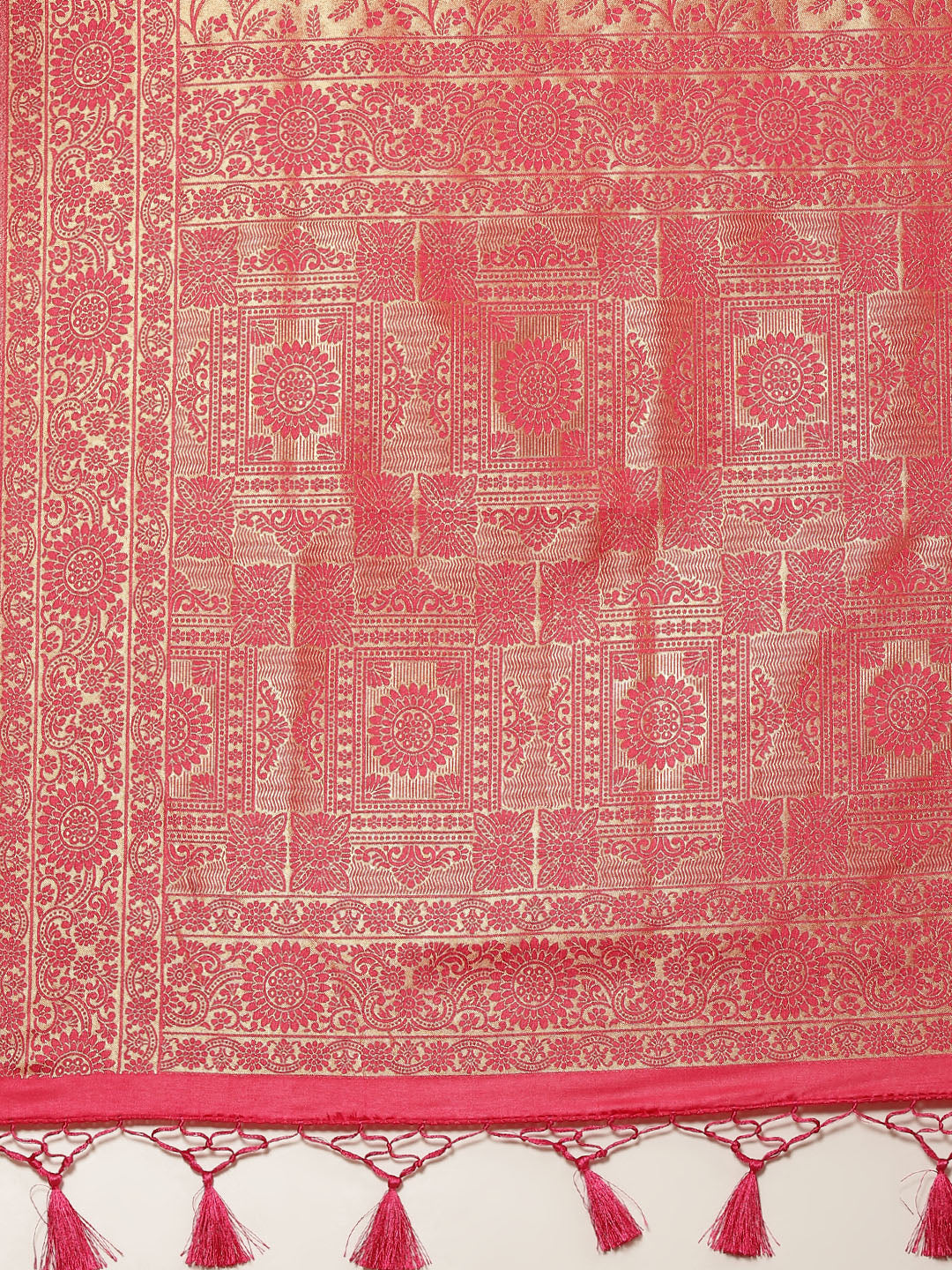 Zari Jaal Art Handloom Saree