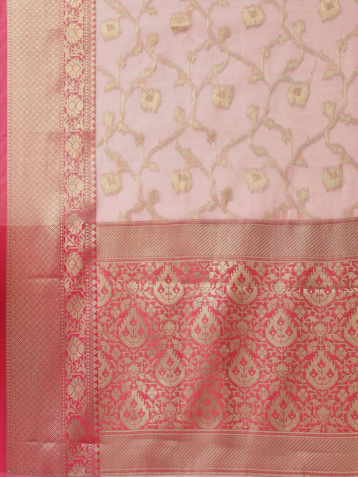 Zari Zaal Cotton Woven Saree