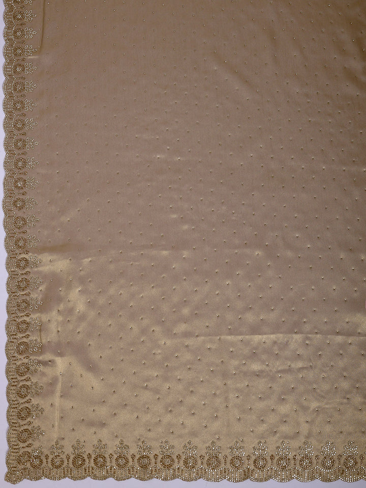 Embroidered Georgette Saree