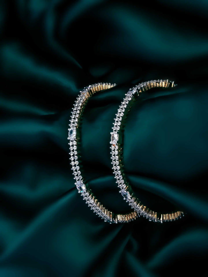 Gold &amp; Silver AD Bangles Set
