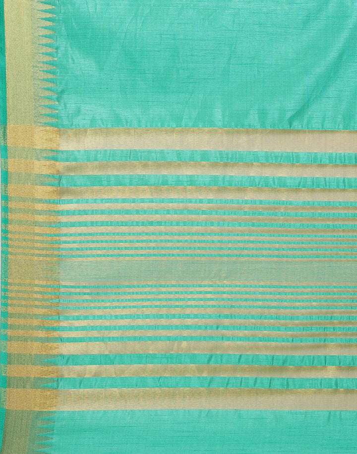 Art Handloom Saree With Zari Border