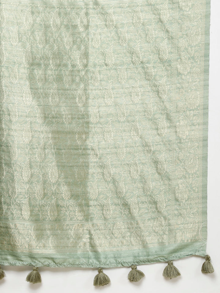 Paisley Woven Handloom Saree