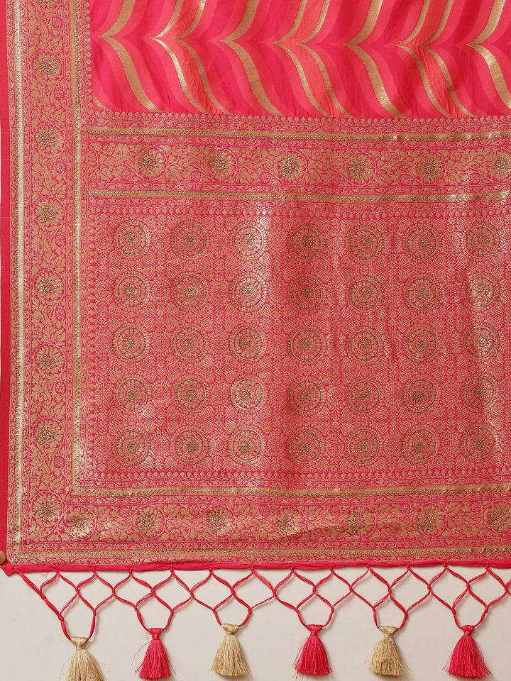 Swarovski Embroidered Art Handloom Saree