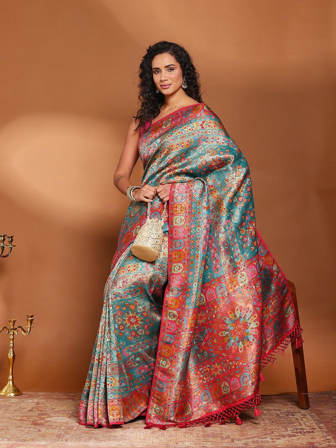 Woven Design Dola Silk Saree