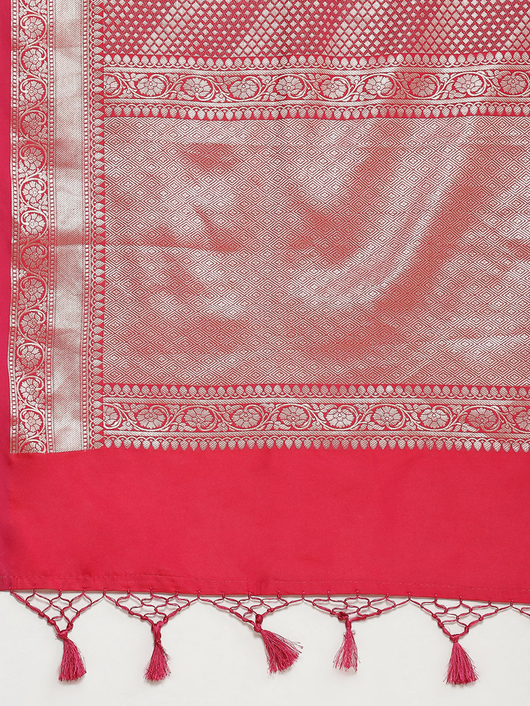 Zari Jaal Woven Banarsi Saree