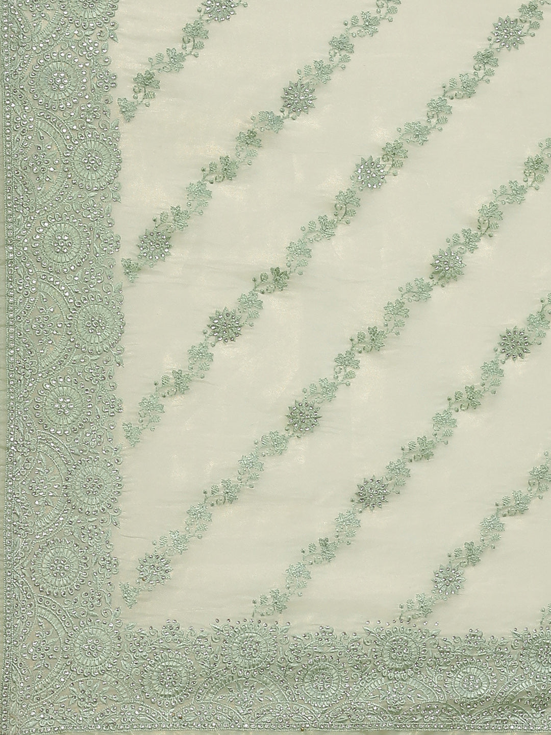 Stone Embroidered Banarasi Saree