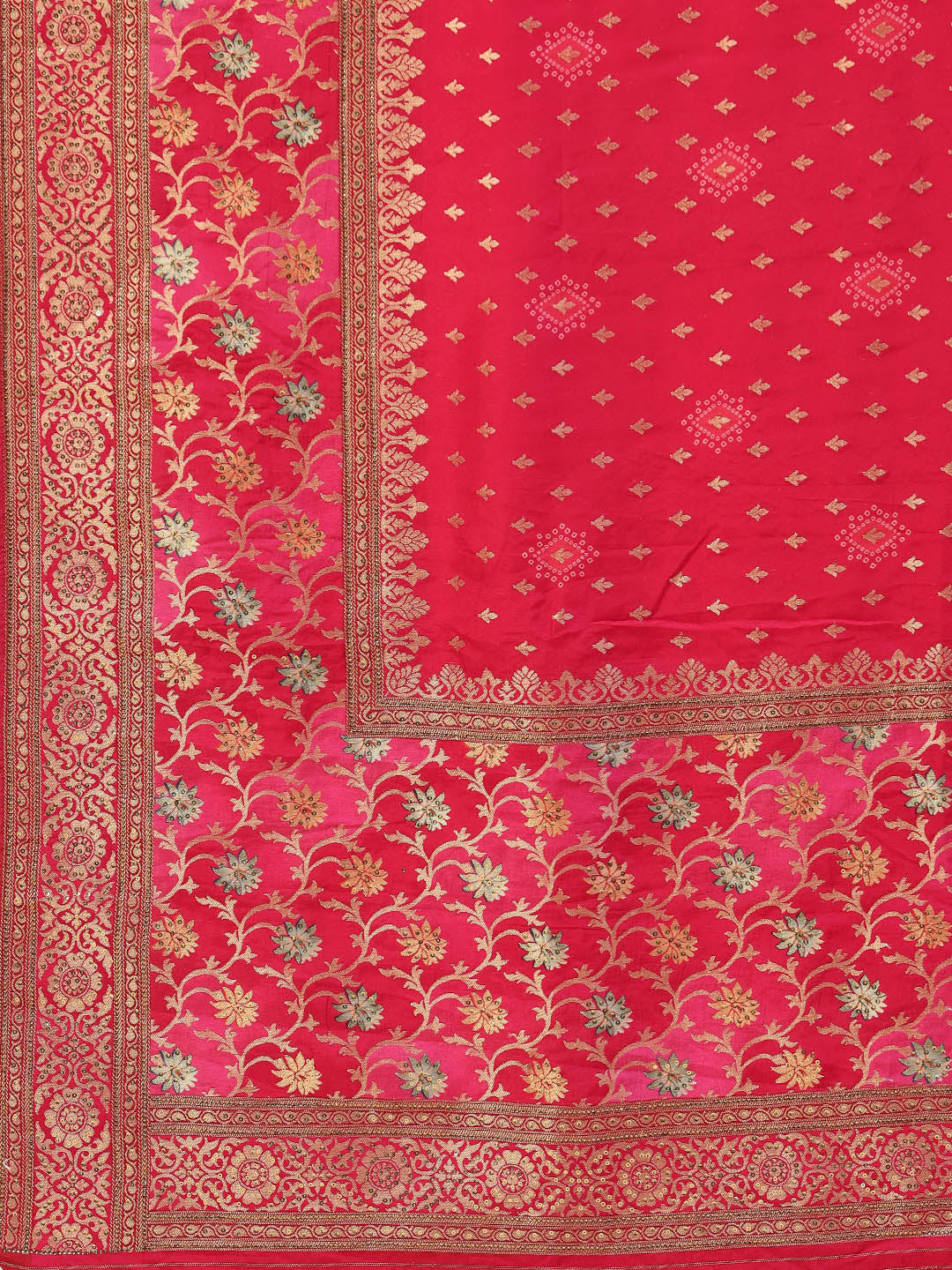 Swarovski Embroidered Handloom Saree