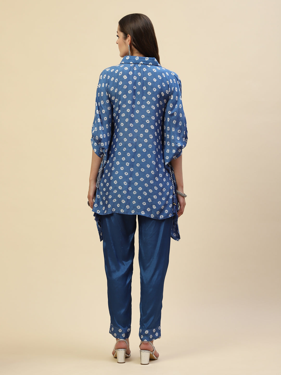 Printed Muslin Kurta With Pants