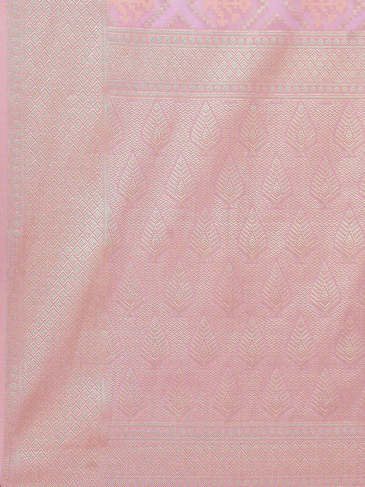 Zari Jaal Cotton Woven Saree