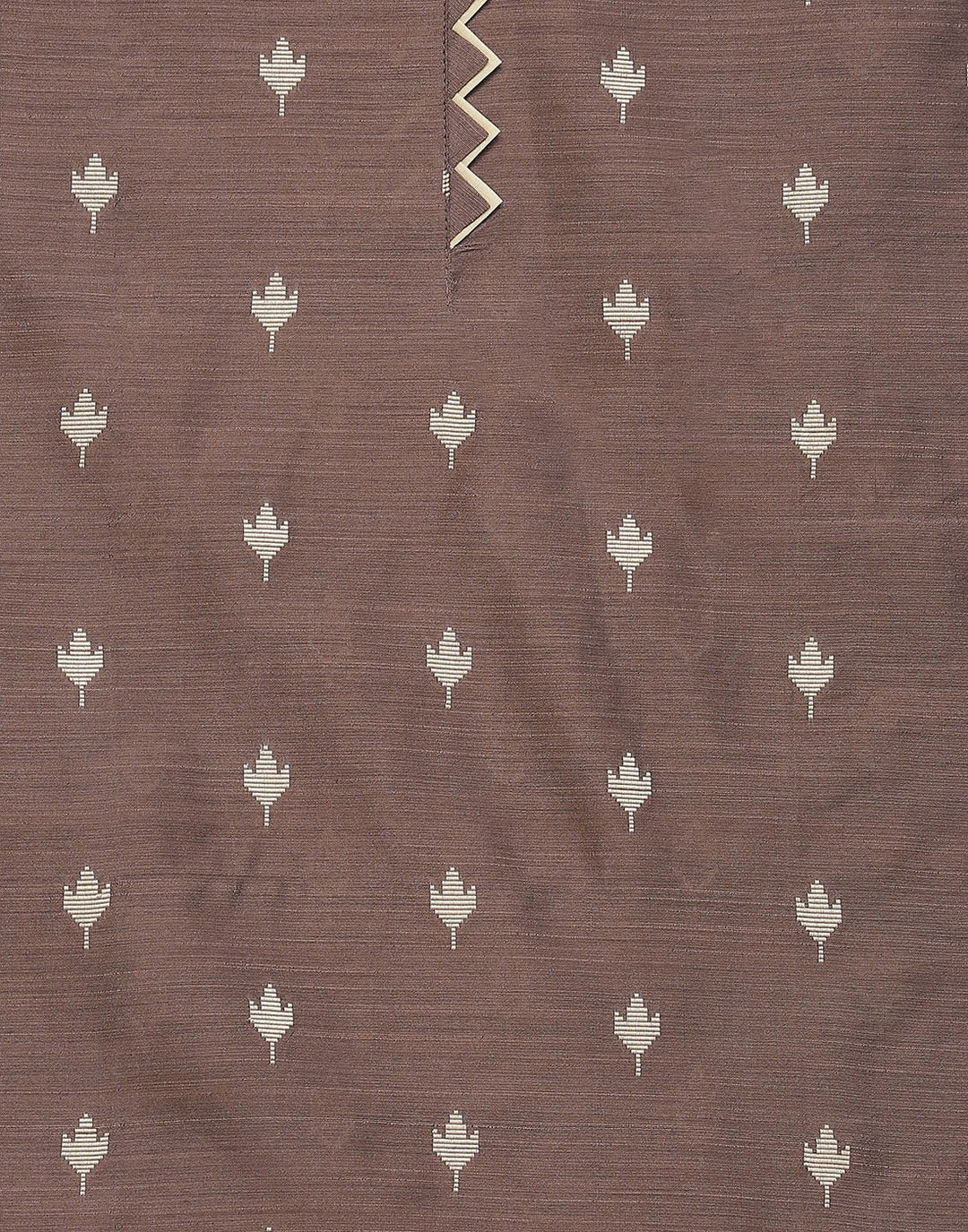 Embroidered Chanderi Suit Piece With Dupatta