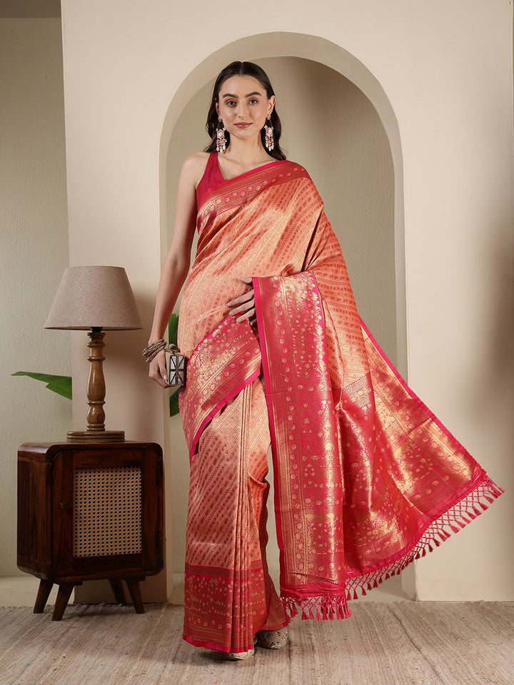 Woven Design Art Silk Saree