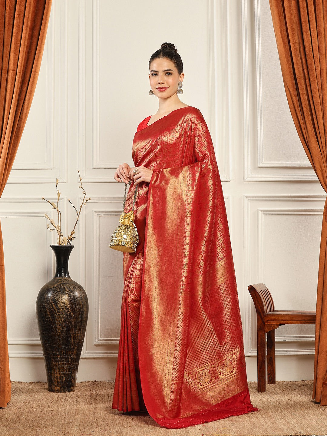 Woven Design Art Silk Saree