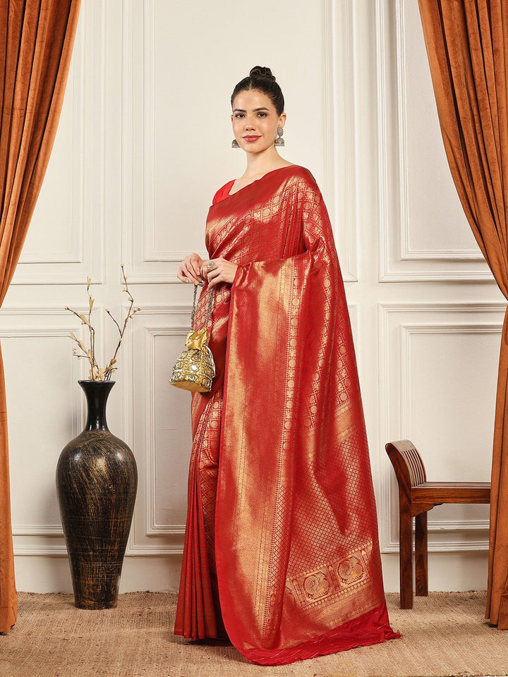 Woven Design Art Silk Saree