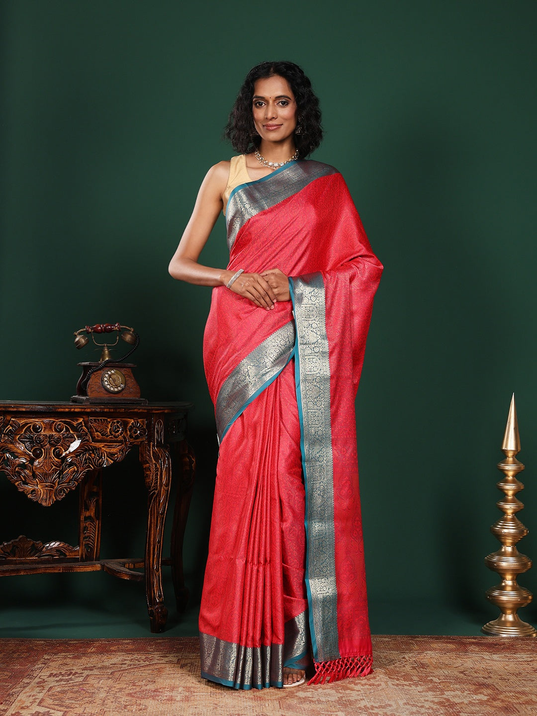 Woven Design Art Silk Saree