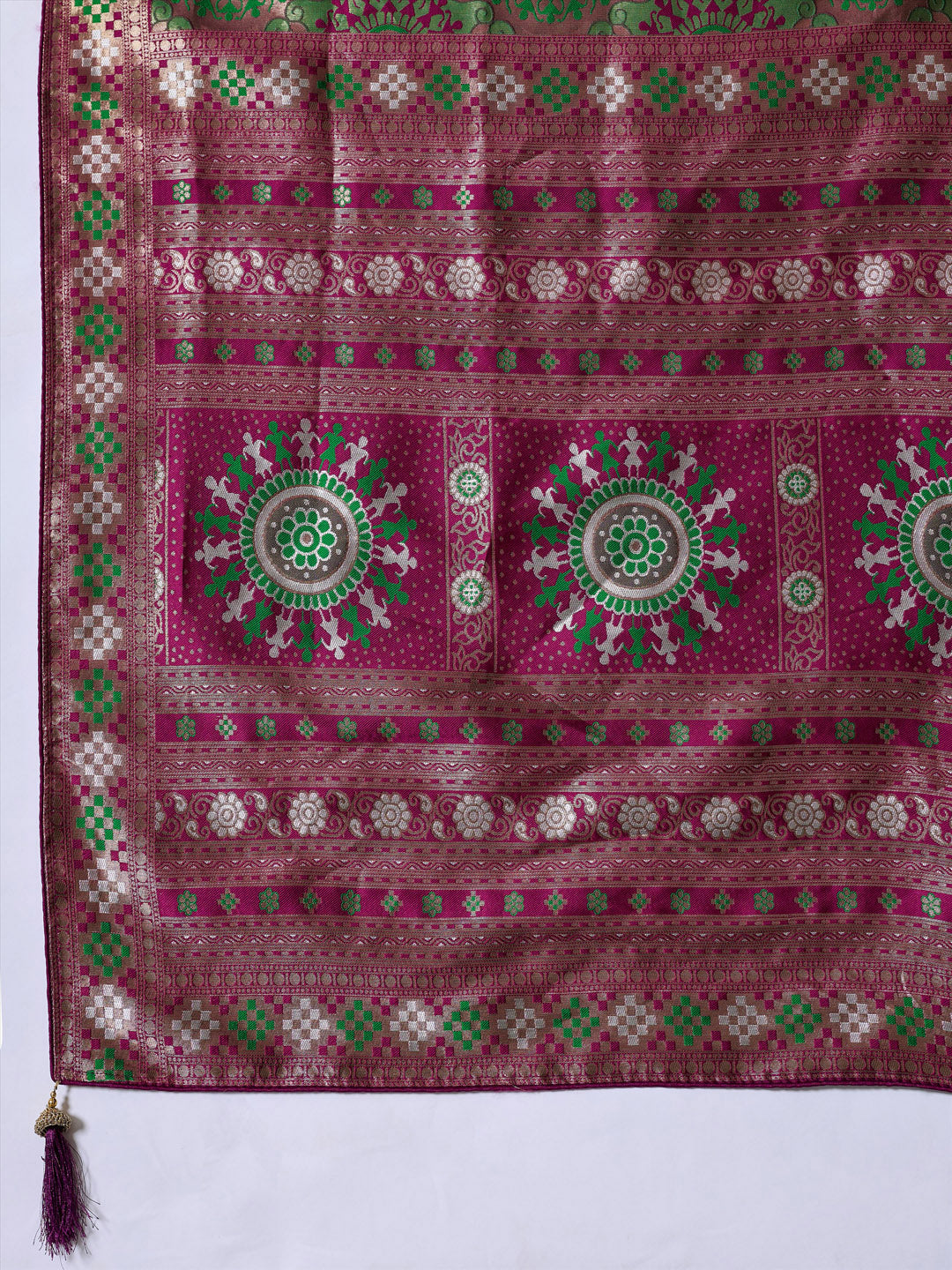 Woven Design Banarasi Silk Saree