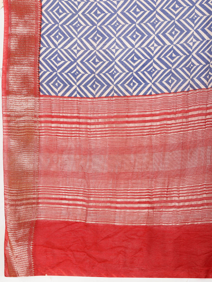 Printed Cotton Saree