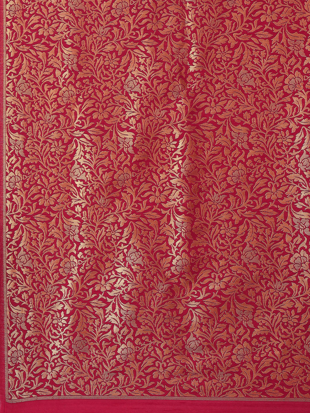 Brocade Zari Jaal Art Handloom Woven Saree