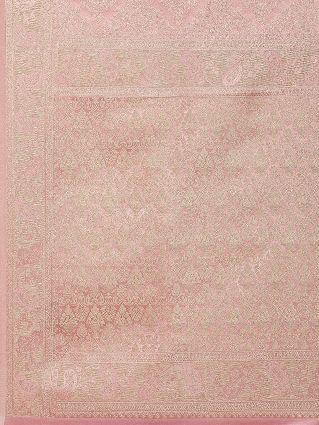 Zari Jaal Satin Woven Saree