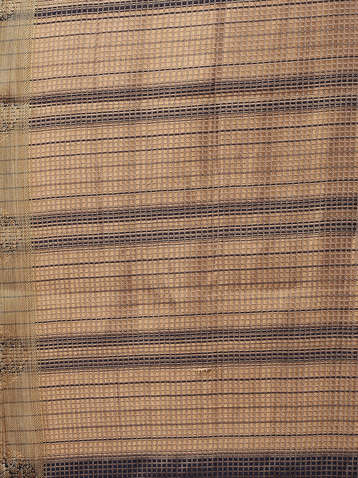 Jacquard Zari Border Art Handloom Woven Saree