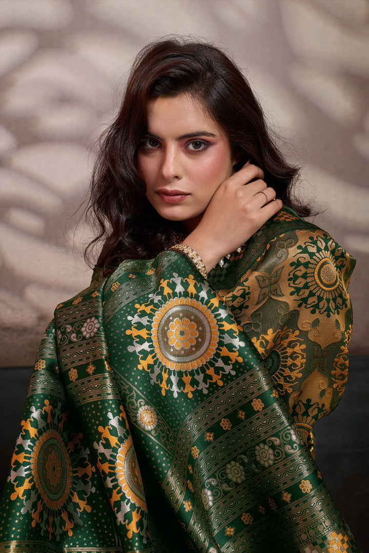 Woven Design Banarasi Silk Saree