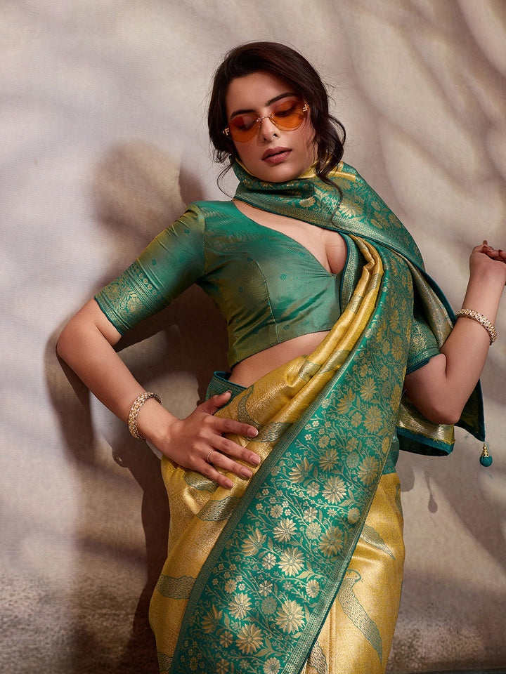 Woven Design Art Silk Saree