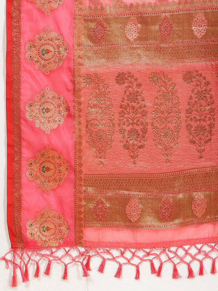 Zari Woven Cotton Saree