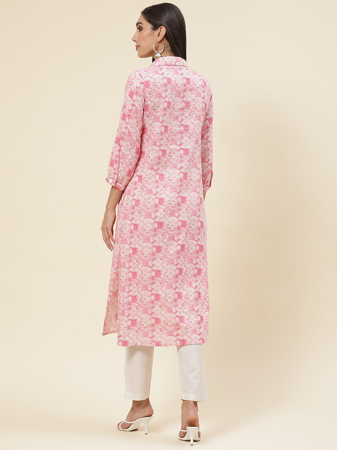Printed Muslin Kurta