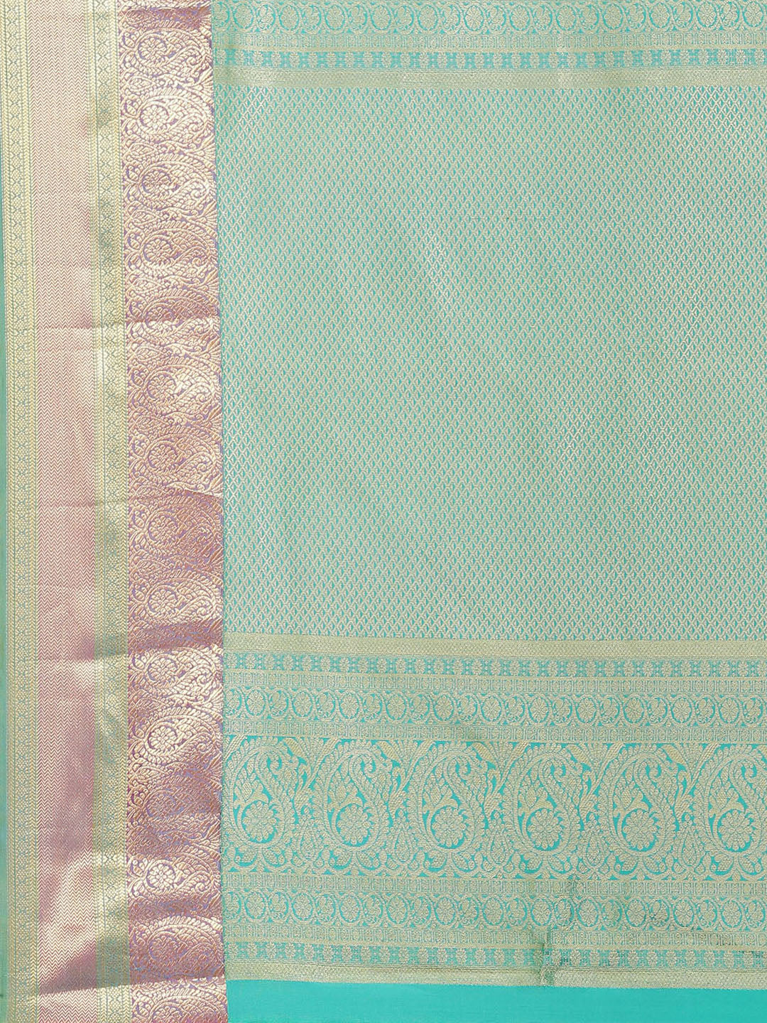 Resham Zari Border Woven Soft Silk Saree