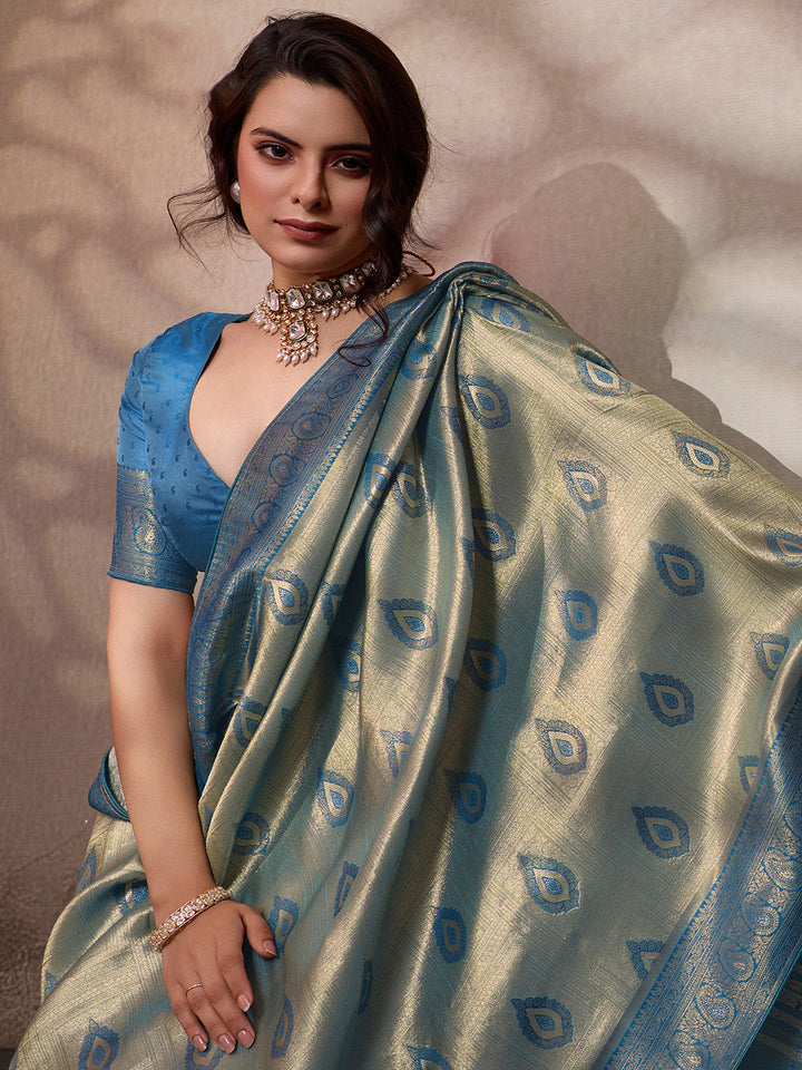 Woven Design Art Silk Saree
